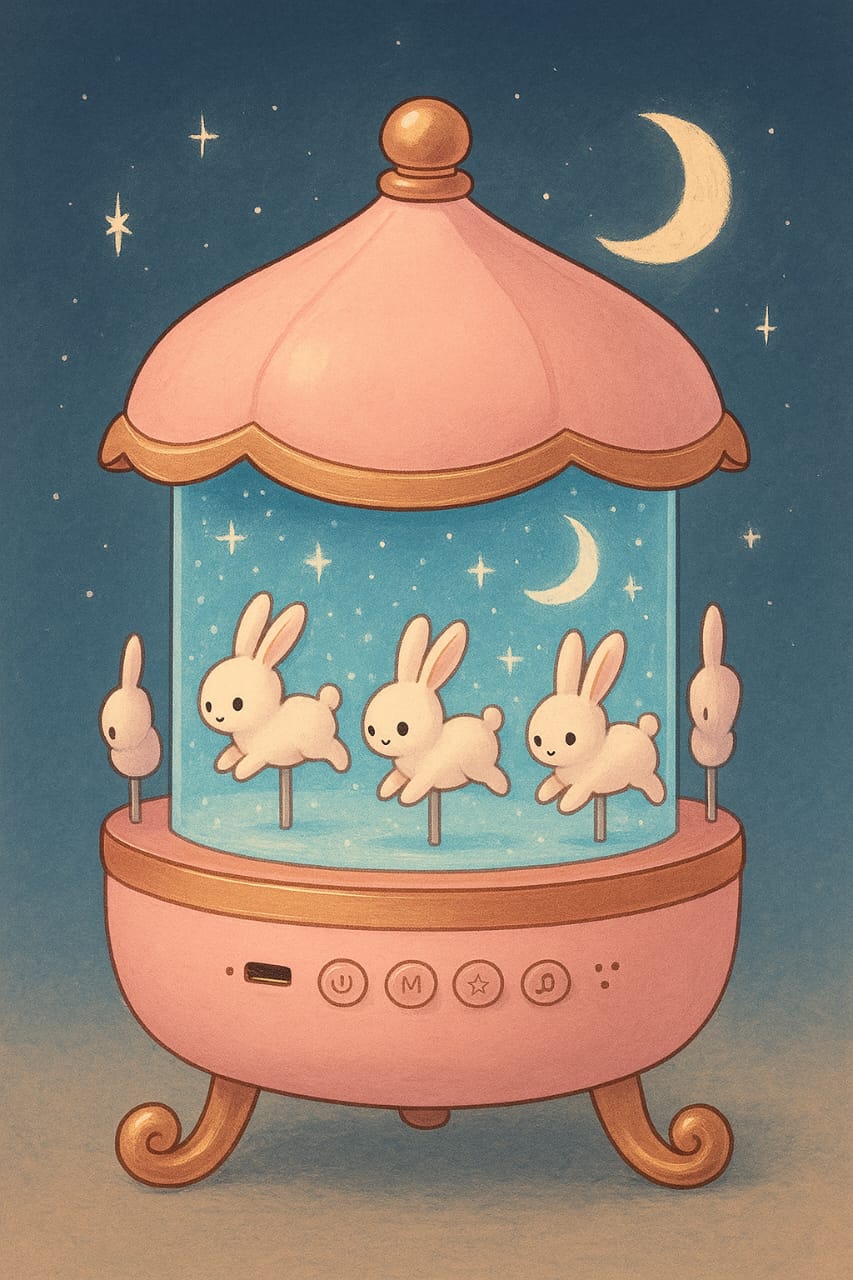 Bunny Carousel Lamp