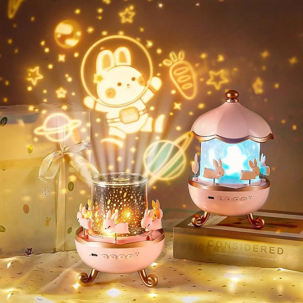 Bunny Carousel Lamp